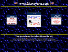 Tablet Screenshot of dizneyana.com